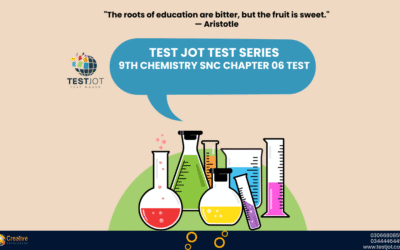 9th class chemistry chapter 1 test